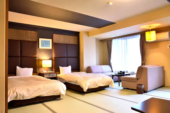 Diperbarui pada tahun 2022★Kamar gaya Jepang dan Barat (tempat tidur twin)