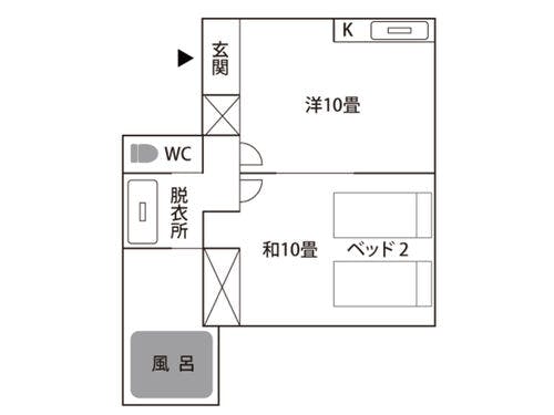 【拾番】間取り