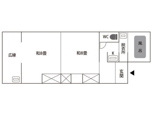 【六番】間取り