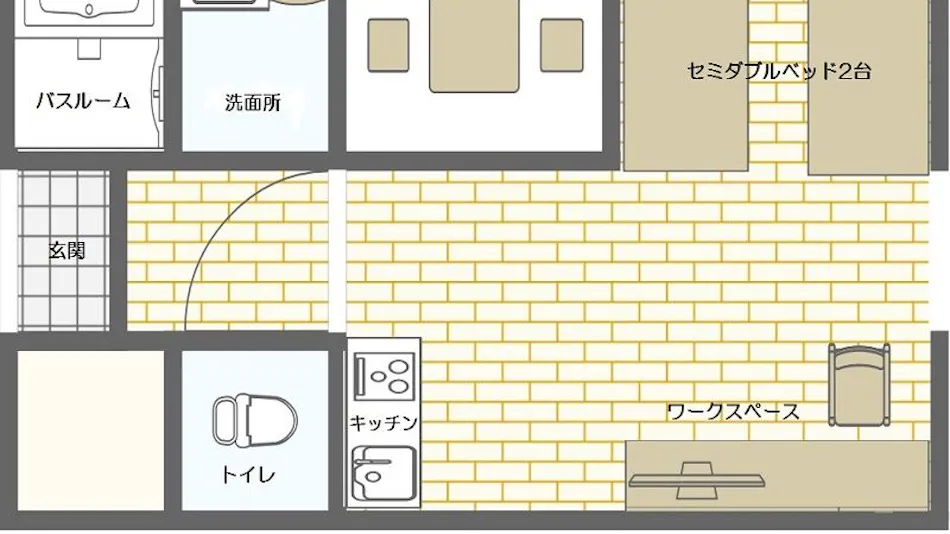 The Base Sakai-Higashi Apartment Hotel