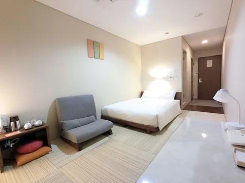 ห้องพักแบบดับเบิ้ลสไตล์ญี่ปุ่น