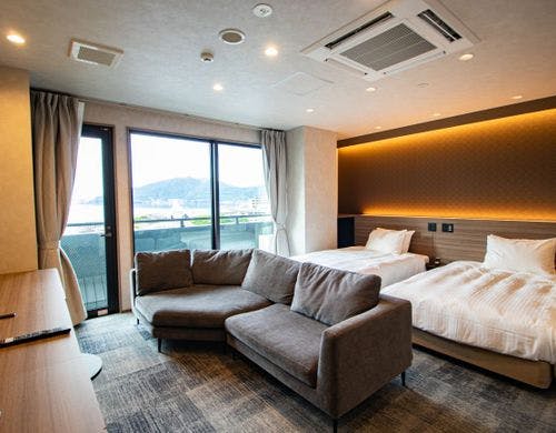 デラックスツインの部屋タイプ一例です