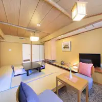 ห้องพักสไตล์ญี่ปุ่นมาตรฐานหรือห้องพักสไตล์ญี่ปุ่น-ตะวันตกที่ Chiyoda-kan (อ่างอาบน้ำ