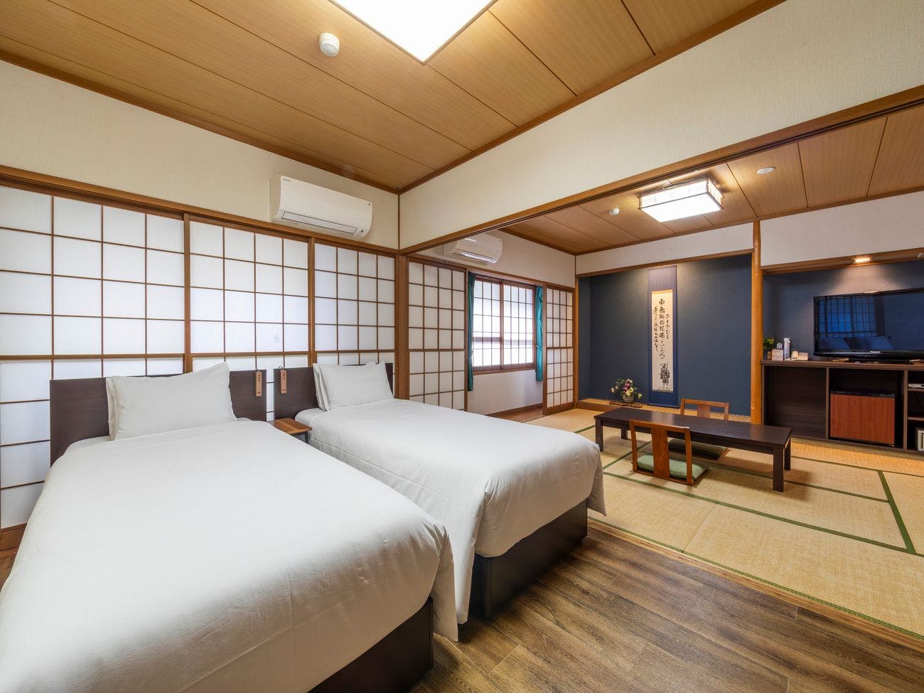 【ห้องเตียงแฝด】ห้องสไตล์ญี่ปุ่น 2 ห้อง