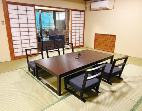 ミニ露天風呂付き客室