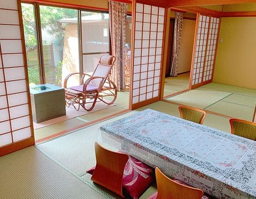 特別室半露天風呂