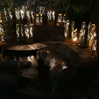 บ่อน้ำร้อนแช่เท้าชิราซากิ