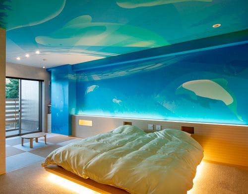 ラッコブルー／露天風呂付和洋室 40平米