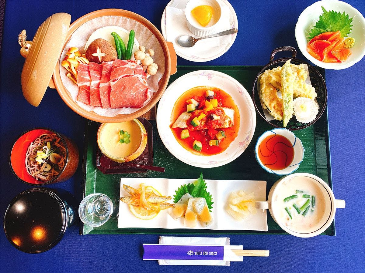 ・<Contoh hidangan> Nikmati kelezatan Shinshu.