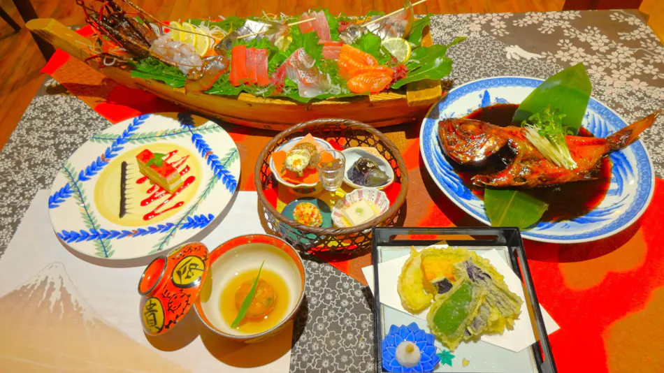 Izuna Inn & Spa ~ the veggie delights