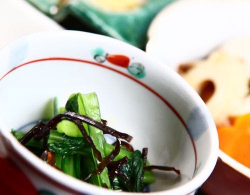 朝食一例◆旬の素材を使用した小鉢など