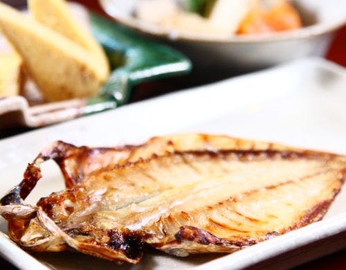朝食一例◆焼き魚をご用意いたします