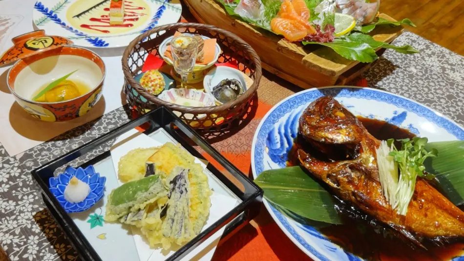 Izuna Inn & Spa ~ the veggie delights