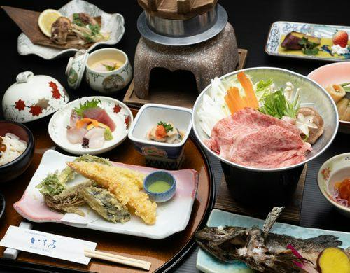 由利牛や旬の食材をテーマの王道懐石料理