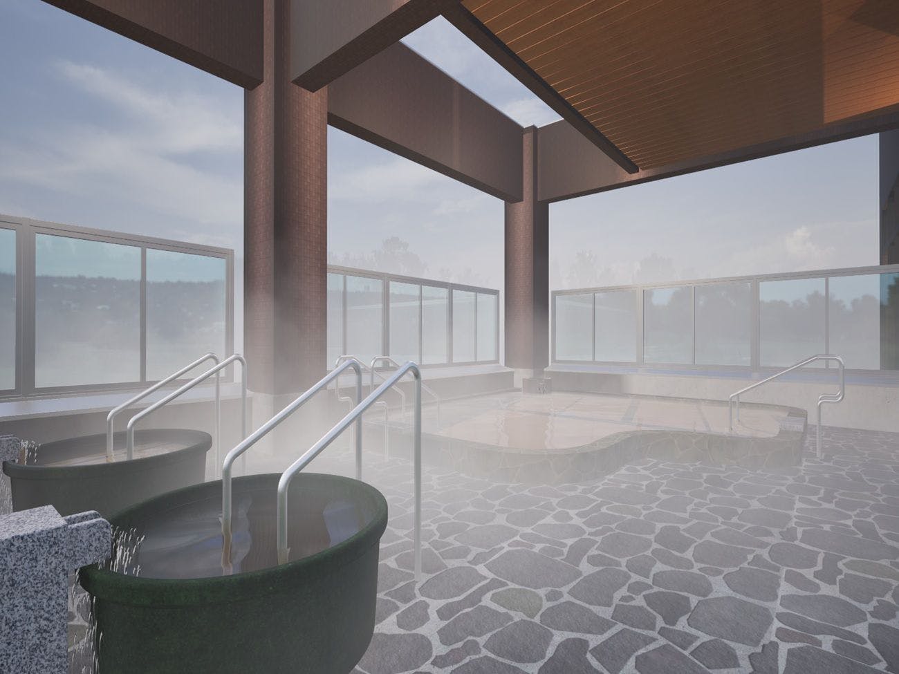 Shihoro Onsen Plaza Ryokufu