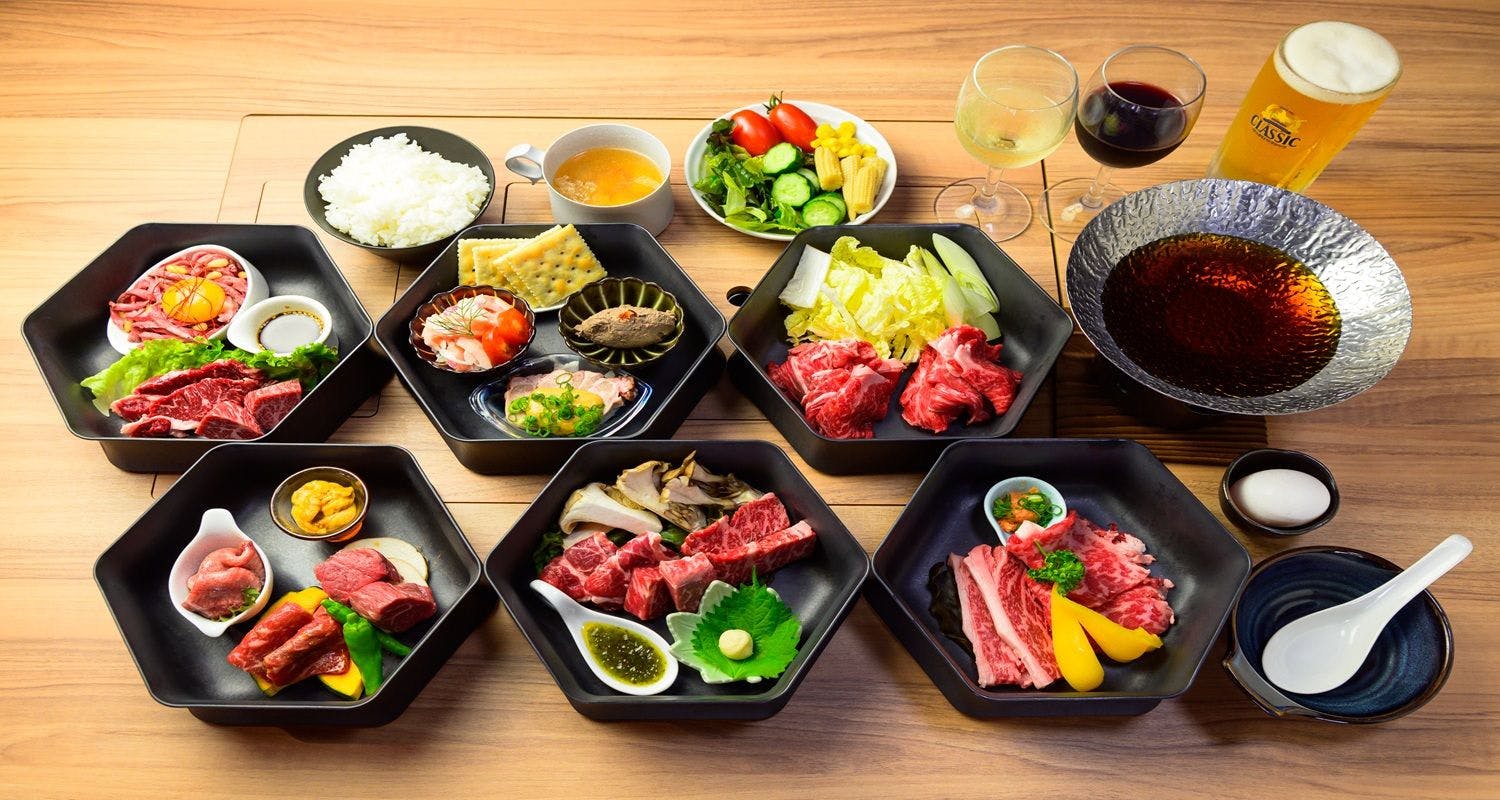 อาหารเย็น กล่องเนื้อ 6 ชั้น <ตัวอย่างสำหรับ 2 ท่าน>