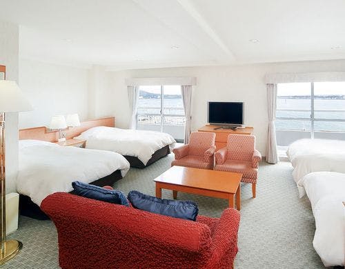 ５階に位置するファミリールーム