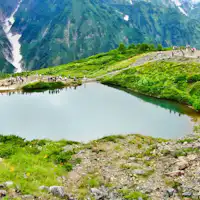 【บริเวณใกล้เคียง】บ่อน้ำฮัปโปะ (Hakuba Happo Pond)