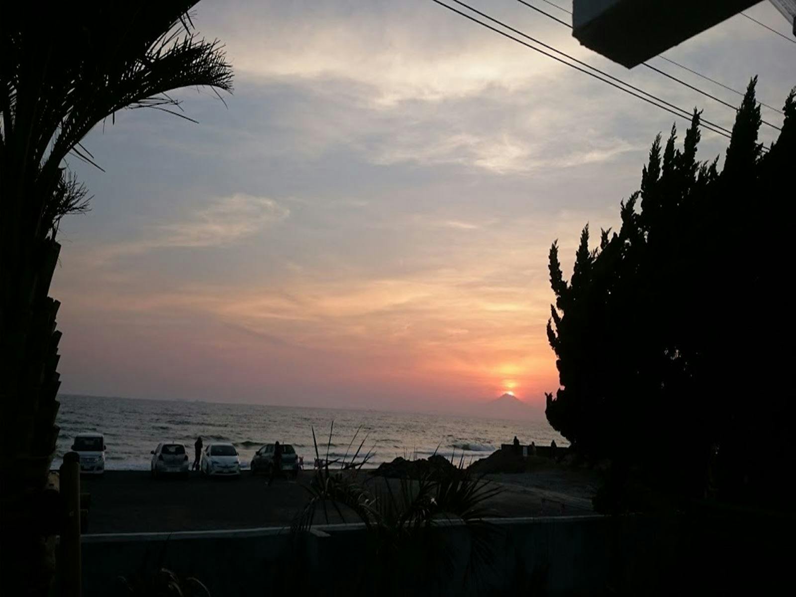 ไดมอนด์ฟูจิจากสวน