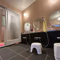 *【น้ำพุร้อน/ห้องอาบน้ำ】