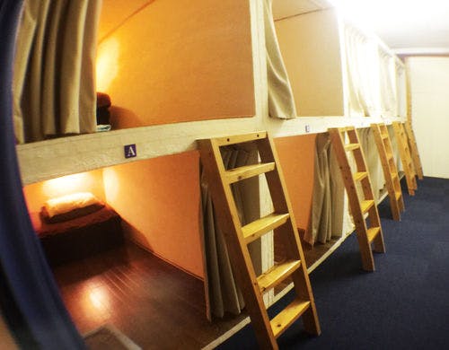 ボックスタイプのベッドです。