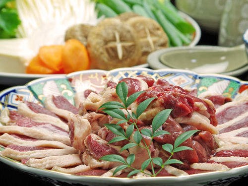 【かも鍋一例】冬はあったかお鍋でほっこり