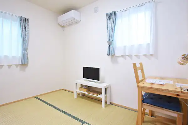 ・<จำกัดการใช้สำหรับ 1-2 ท่าน ห้องสไตล์ญี่ปุ่น 5 เสื่อ>