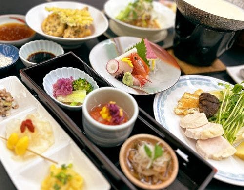 【夕食の一例】釧路型薬膳料理