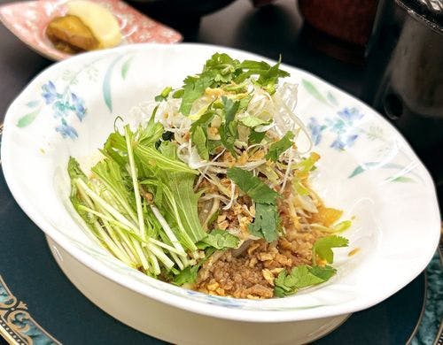 【夕食の一例】体に優しい薬膳料理