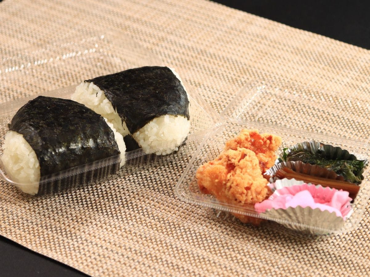 【อาหาร】ข้าวปั้นเบนโตะ