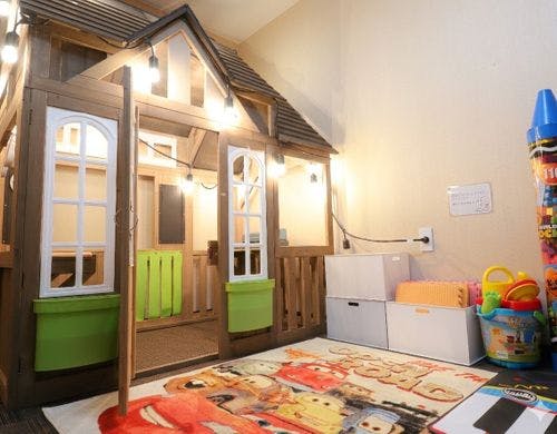 ファミリールームのキッズハウス