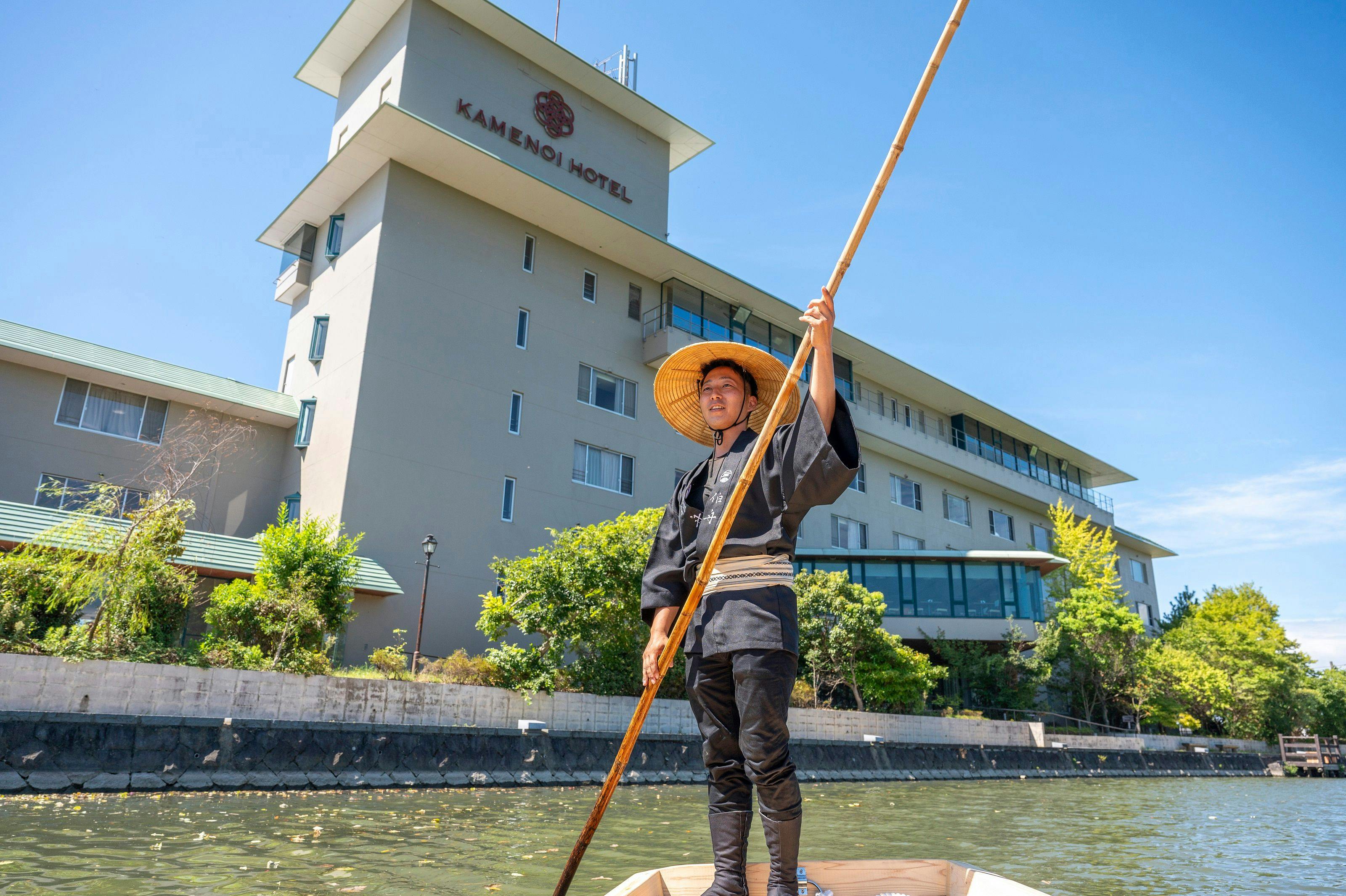 เพลิดเพลินกับโอเปร่าของคนพายเรือขณะล่องเรือในแม่น้ำยานากาวะที่มีชื่อเสียง♪