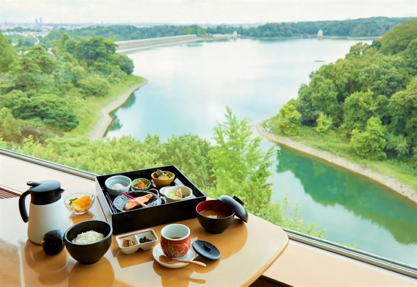 숙박자 전용 "고향의 맛" 아침 식사