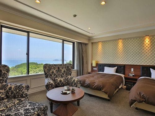 【デラックスルーム】海が望める洋室