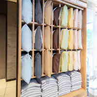 8가지 선택 가능한 베개를 준비했습니다 (선착순).