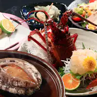 全套餐◆伊勢龍蝦☆鮑魚☆金目鯛