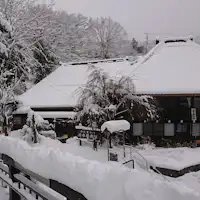 หมู่บ้านเฮเคะในฤดูหนาว