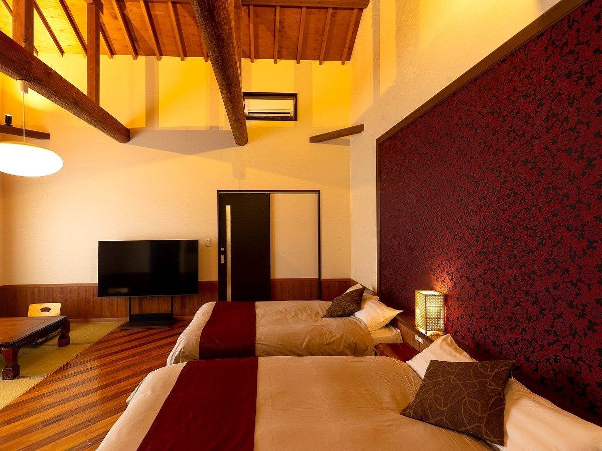 ห้องพักสไตล์ญี่ปุ่นและตะวันตกแยกส่วน [Akizuki]