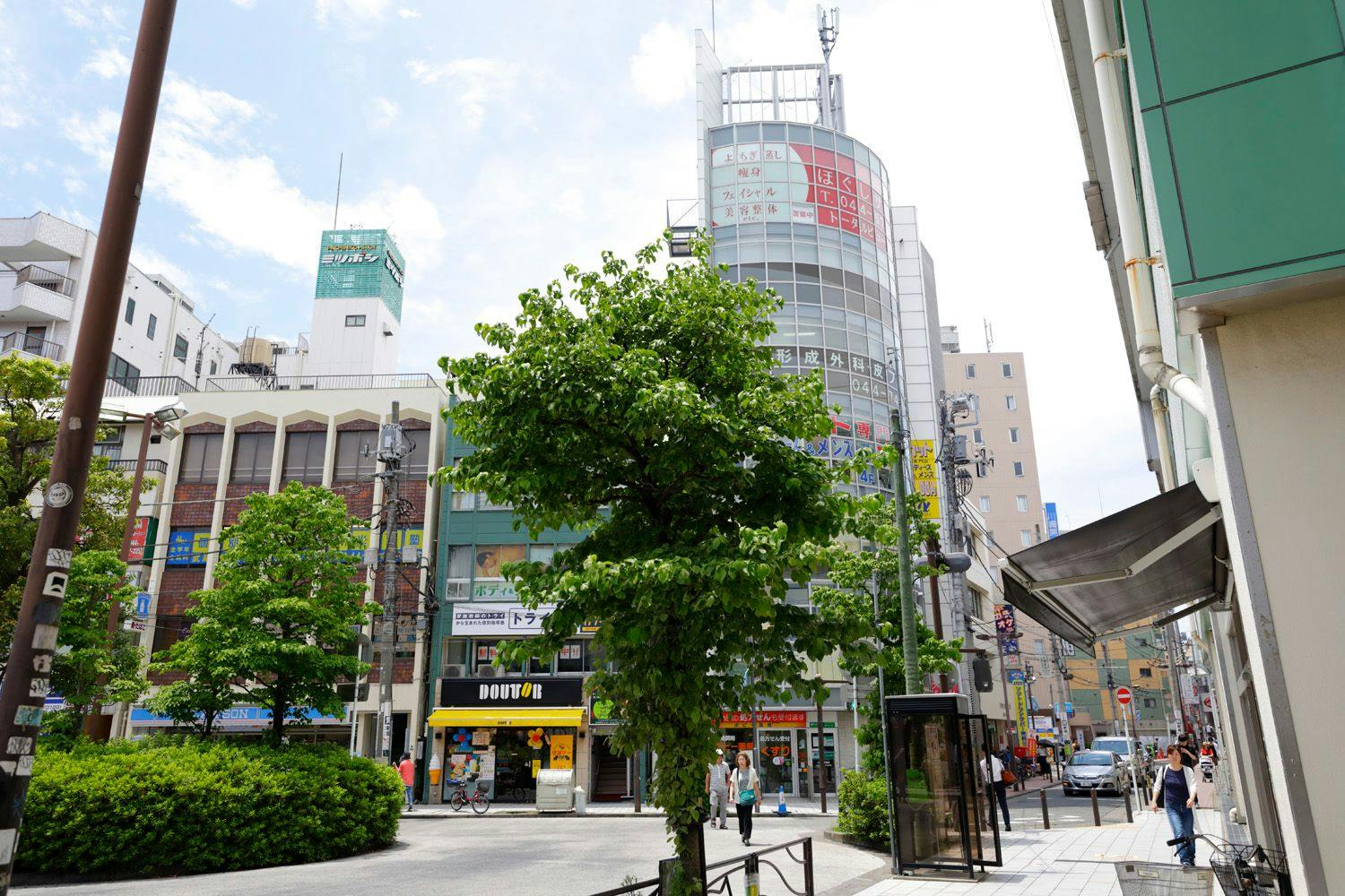 JR 무사시신조역 주변