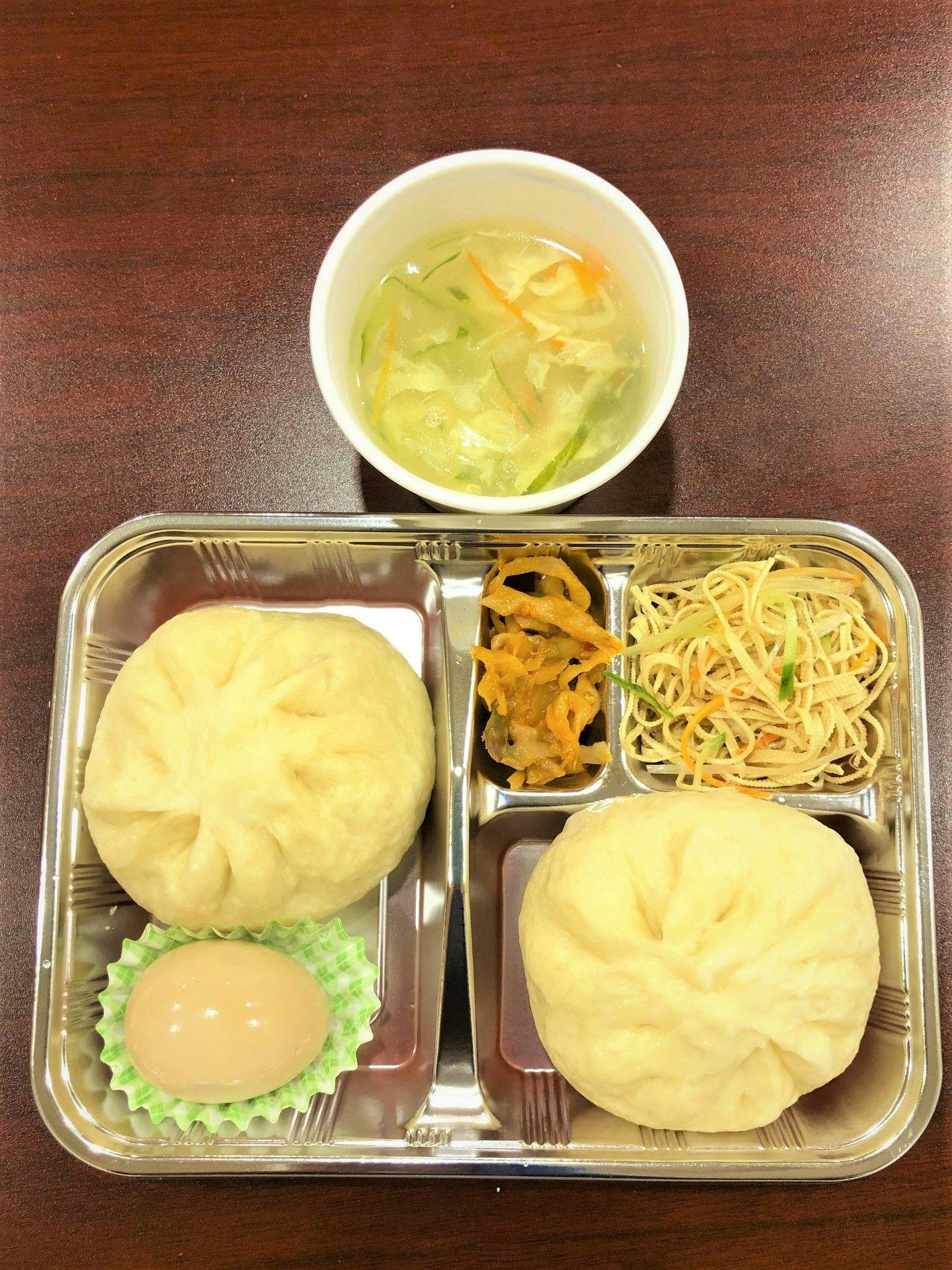 中華風軽朝食。