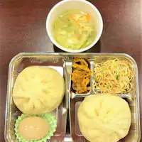 中華風軽朝食。