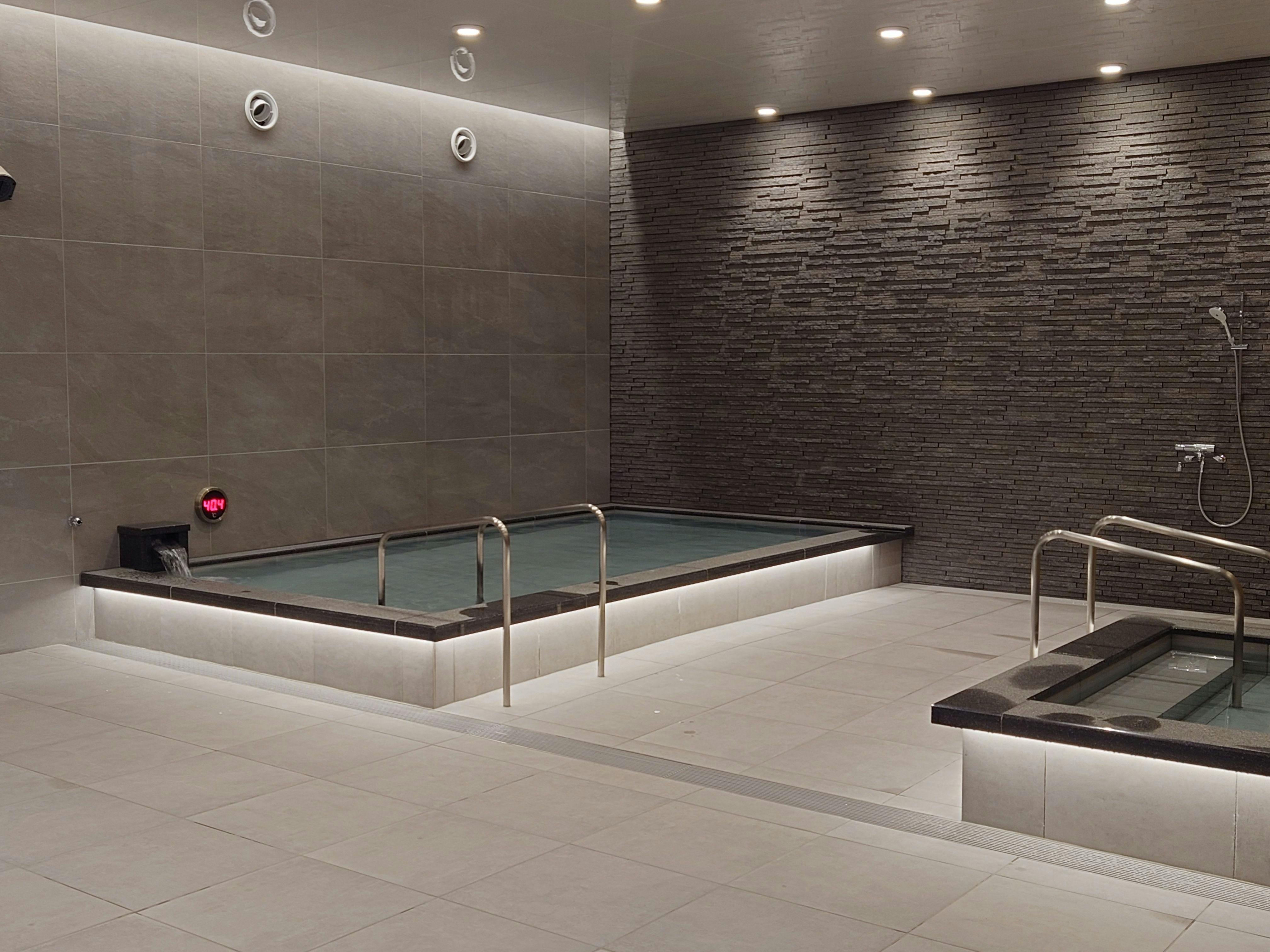 บรรยากาศของห้องอาบน้ำที่ SPA 'Yuparu'