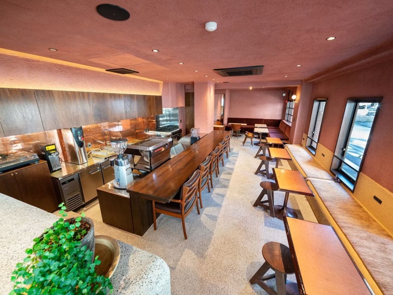 ภายในร้าน Hug Coffee