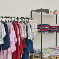 可選擇的兒童浴衣