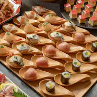 ซูชิช้อนหน้าตาน่ารักน่าทาน
