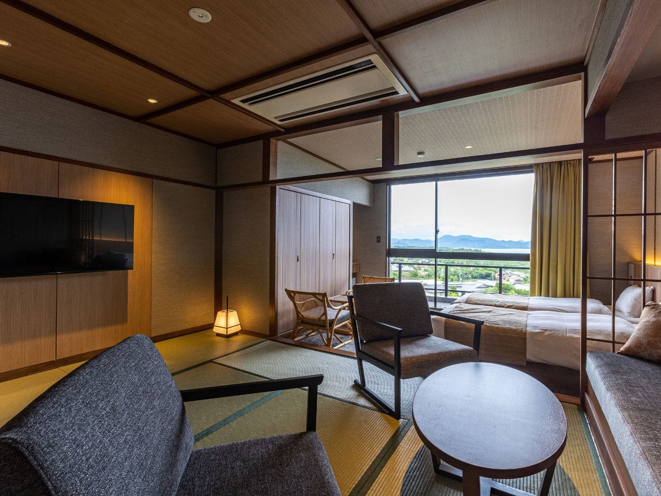 和風現代標準和洋室.