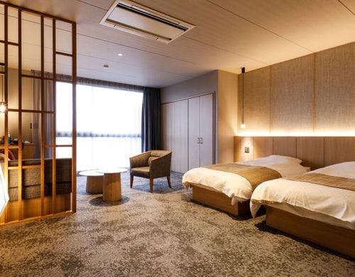 シャワールーム付のユニバーサルルーム