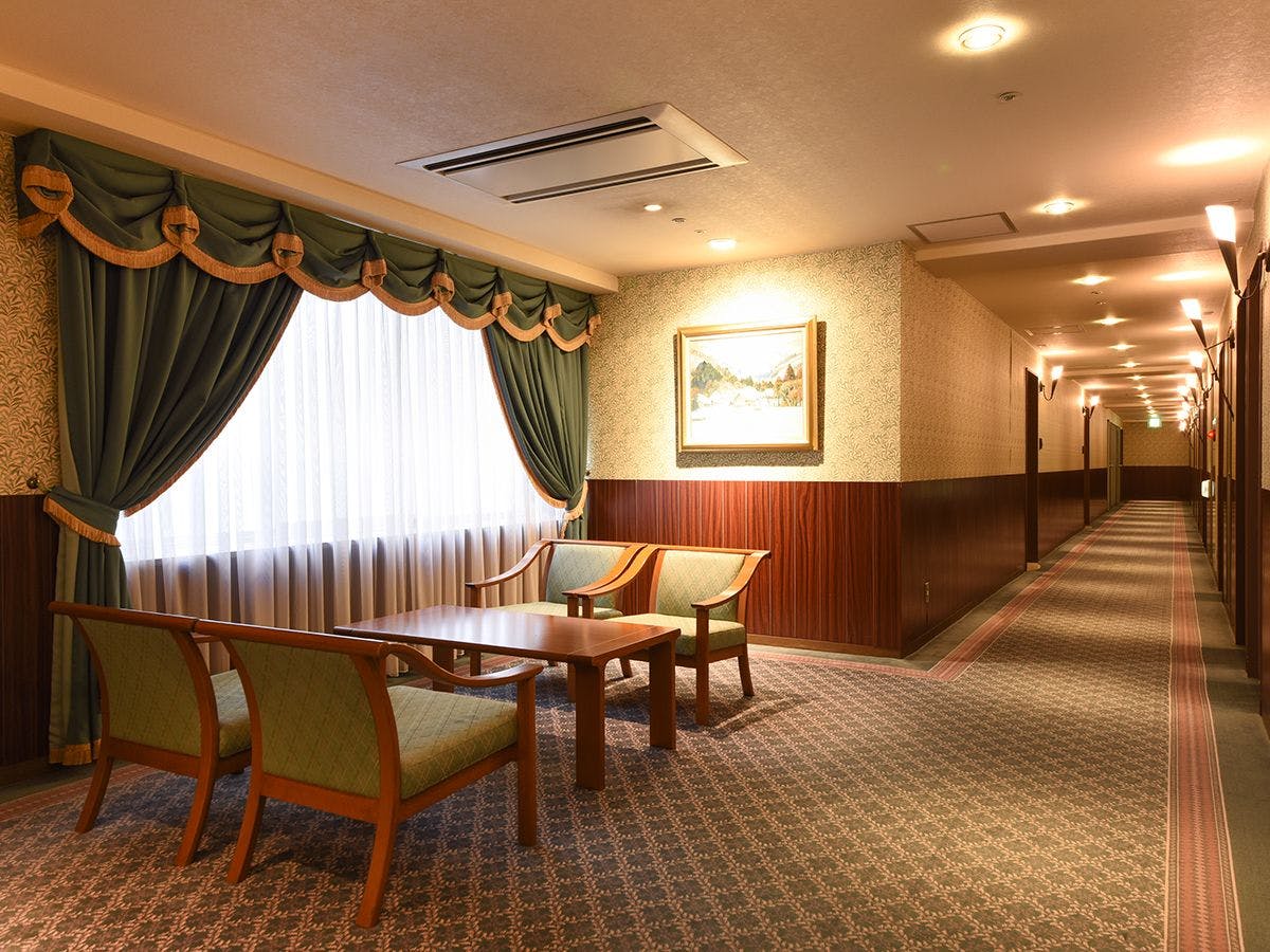 ทางเดินห้องพัก