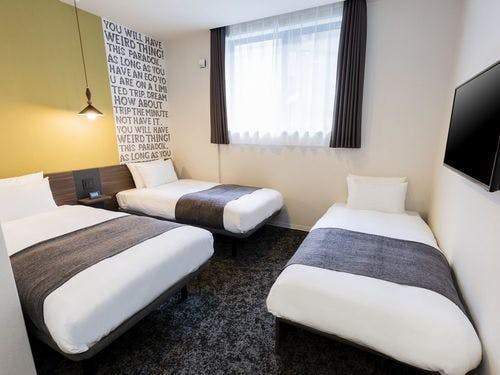 ツイン　ソファベッド付き