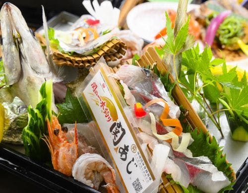 鮮度が息づく、関アジの姿造り